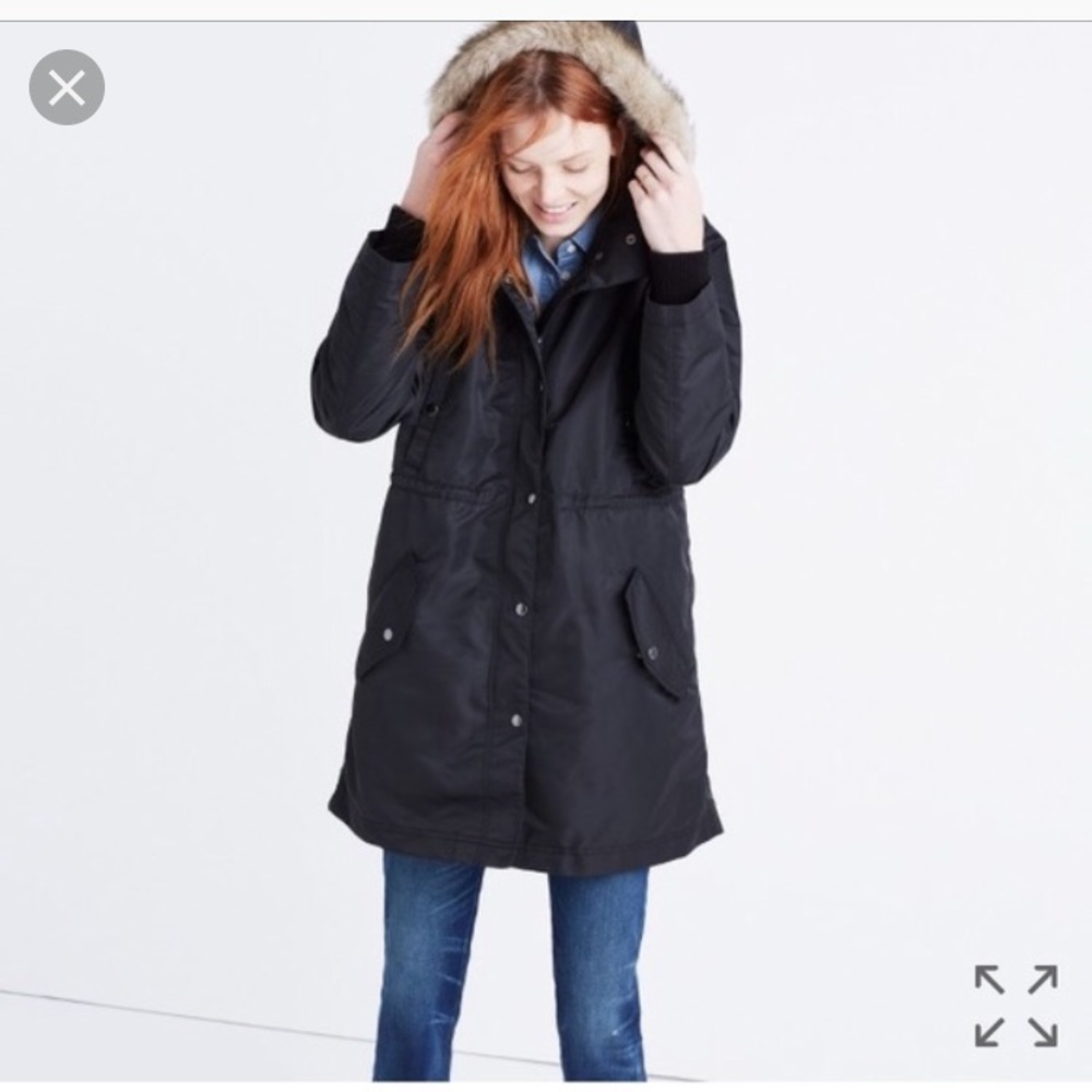 [Madewell] Leopold Military Parka